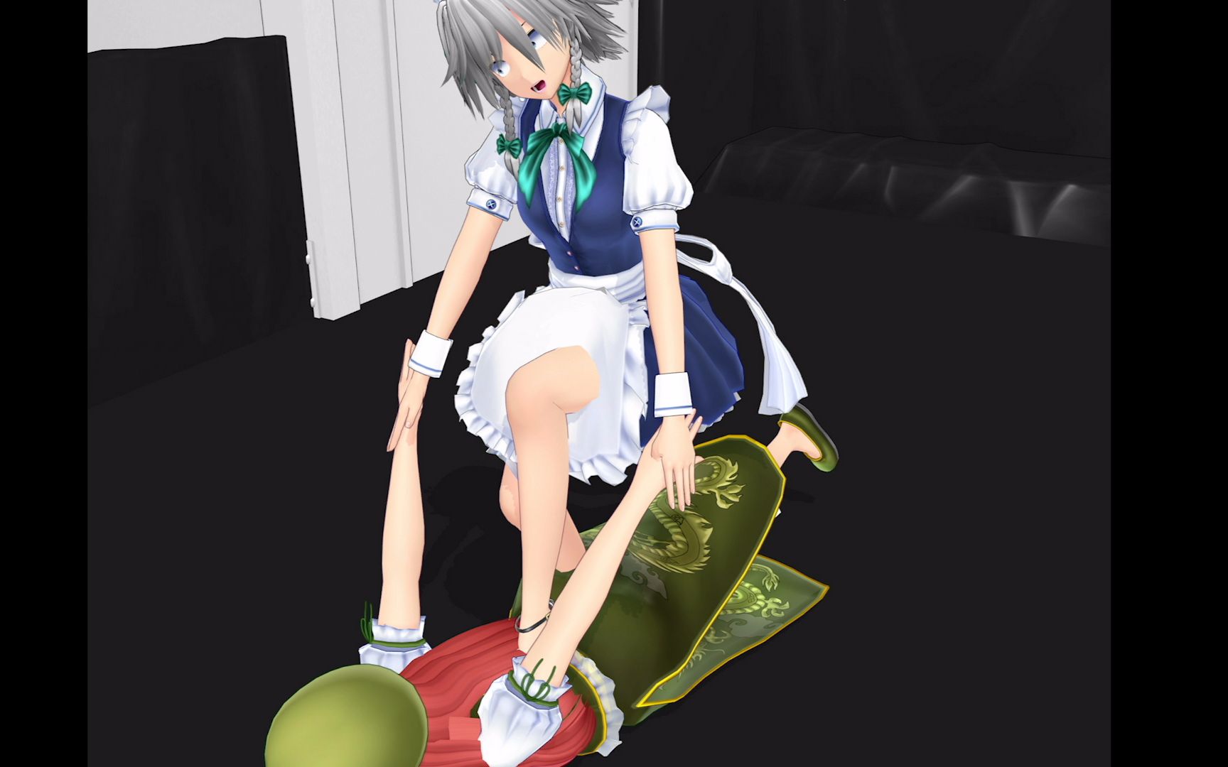 自制mmd,借用音频已或原作者许可,原视频av212109.