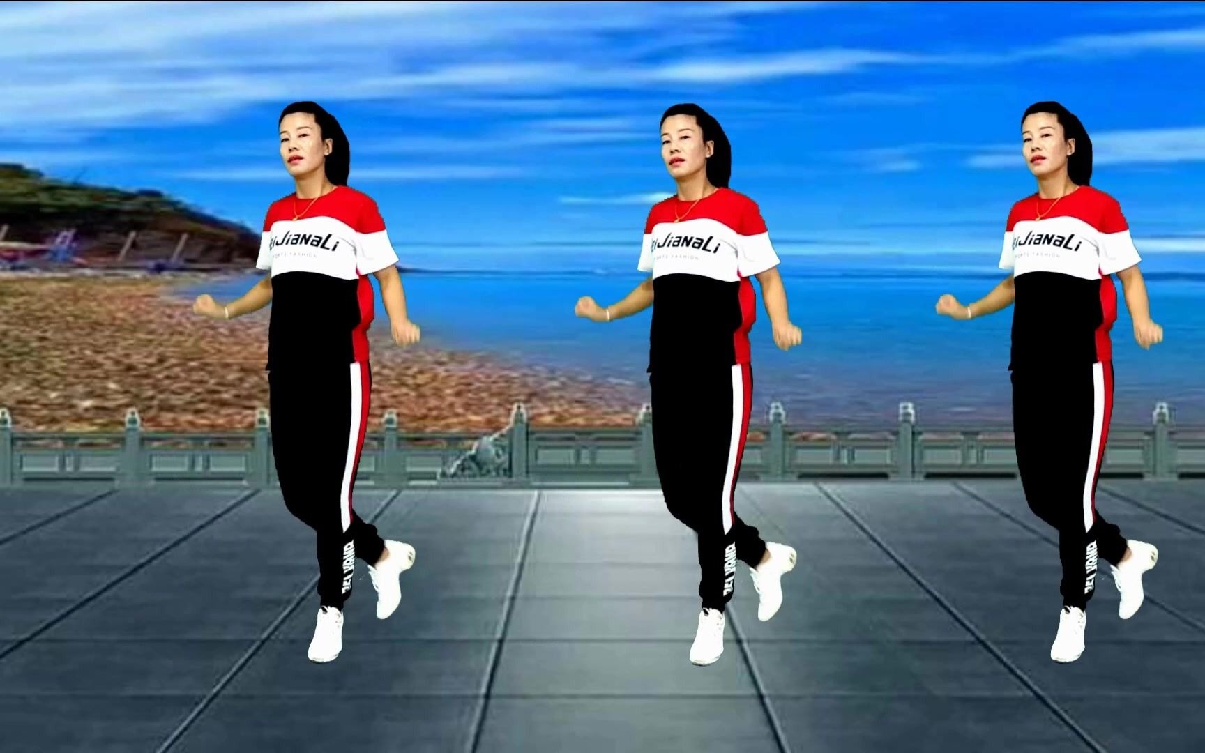 超火好听广场舞《点歌的人》,正面演示好看好学_哔哩哔哩 (゜-゜)つロ