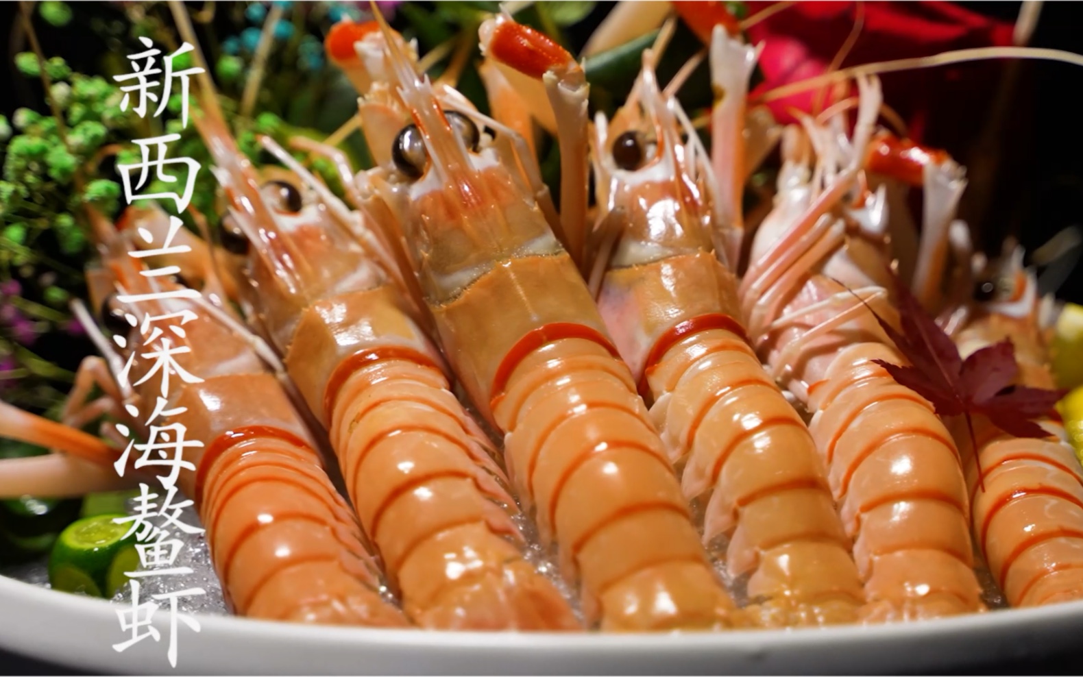 新西兰深海鳌虾08海鲜贵族,虾中宾利肉质细嫩,口感顺滑