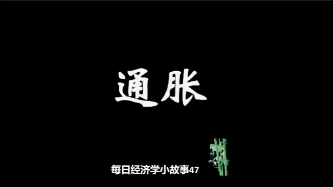 每日经济学47通胀哔哩哔哩bilibili