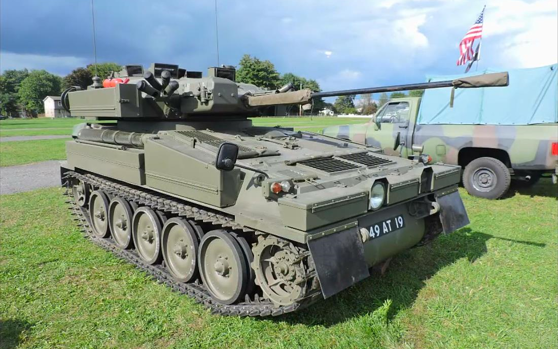 【红球军车展】cvr(t)系列 - fv107"弯刀"装甲侦车(2017/9)_哔哩哔哩