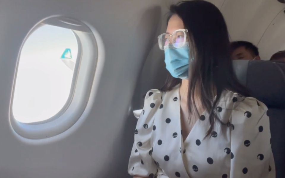 飞行 ✈️ Flight Vlog | 上海浦东香港国际伦敦希思罗 | 国泰特选经济哔哩哔哩bilibili