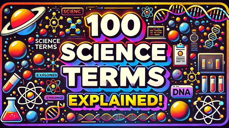 【英语百科】 100 Science Items哔哩哔哩bilibili