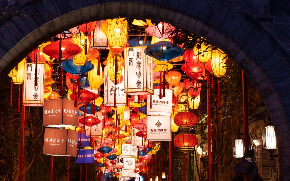 活动作品老门东新春夜景