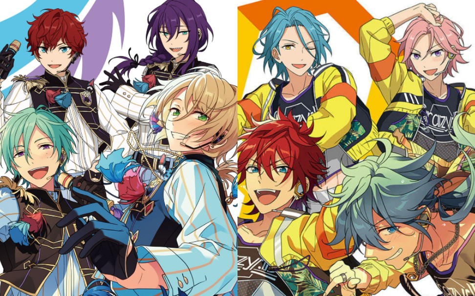 【偶像梦幻祭】alkaloid&crazy:b各自组合内成员的互相介绍_哔哩哔哩