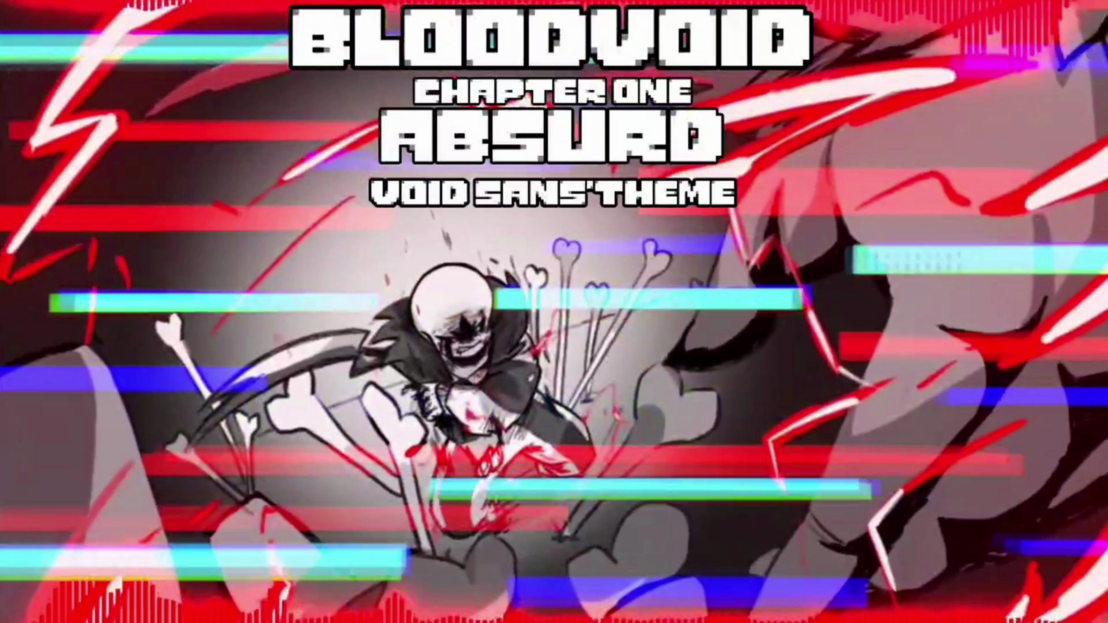 【undertale漫配/中英字幕】血眼虚空/bloodvoid -第一章 堕落 [by 阿