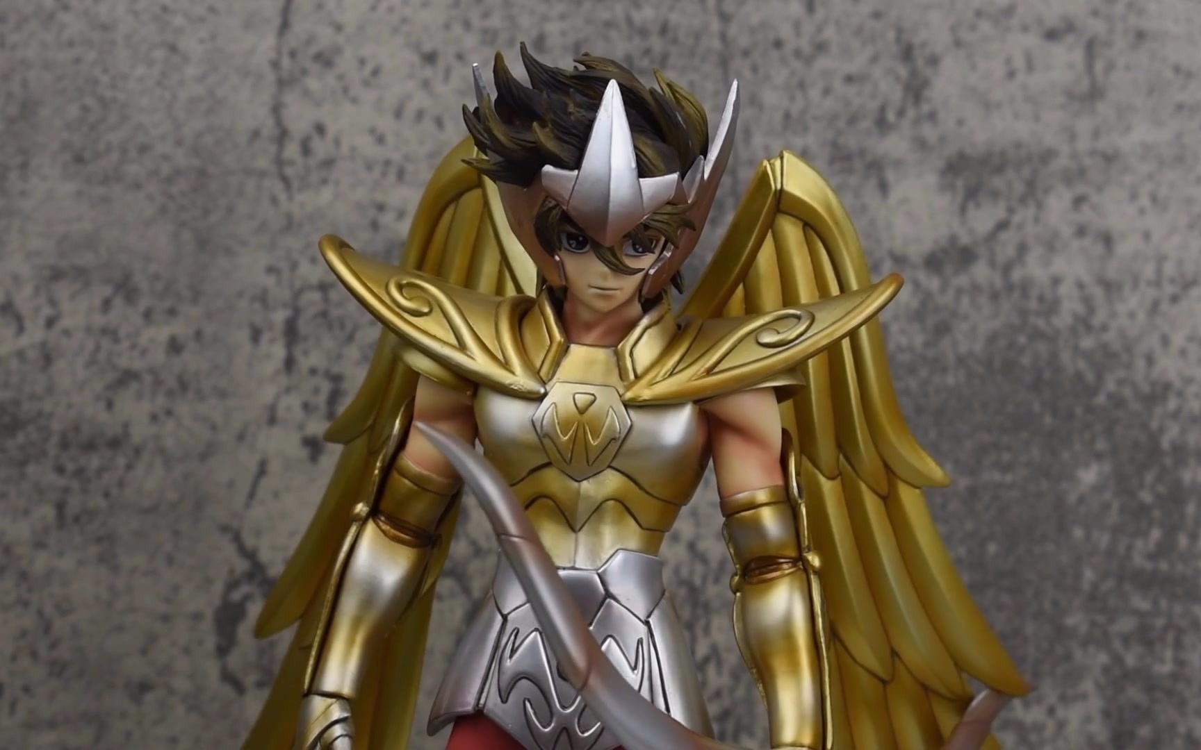 圣斗士星矢超像art黄金圣斗士射手人马座艾俄洛斯  星矢  手办模型