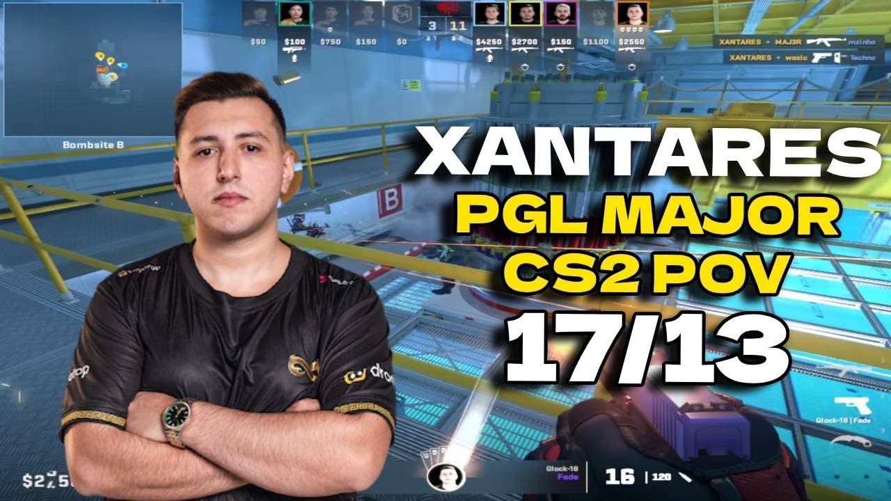 【cs2】pov eternal fire xantares (17/13) vs