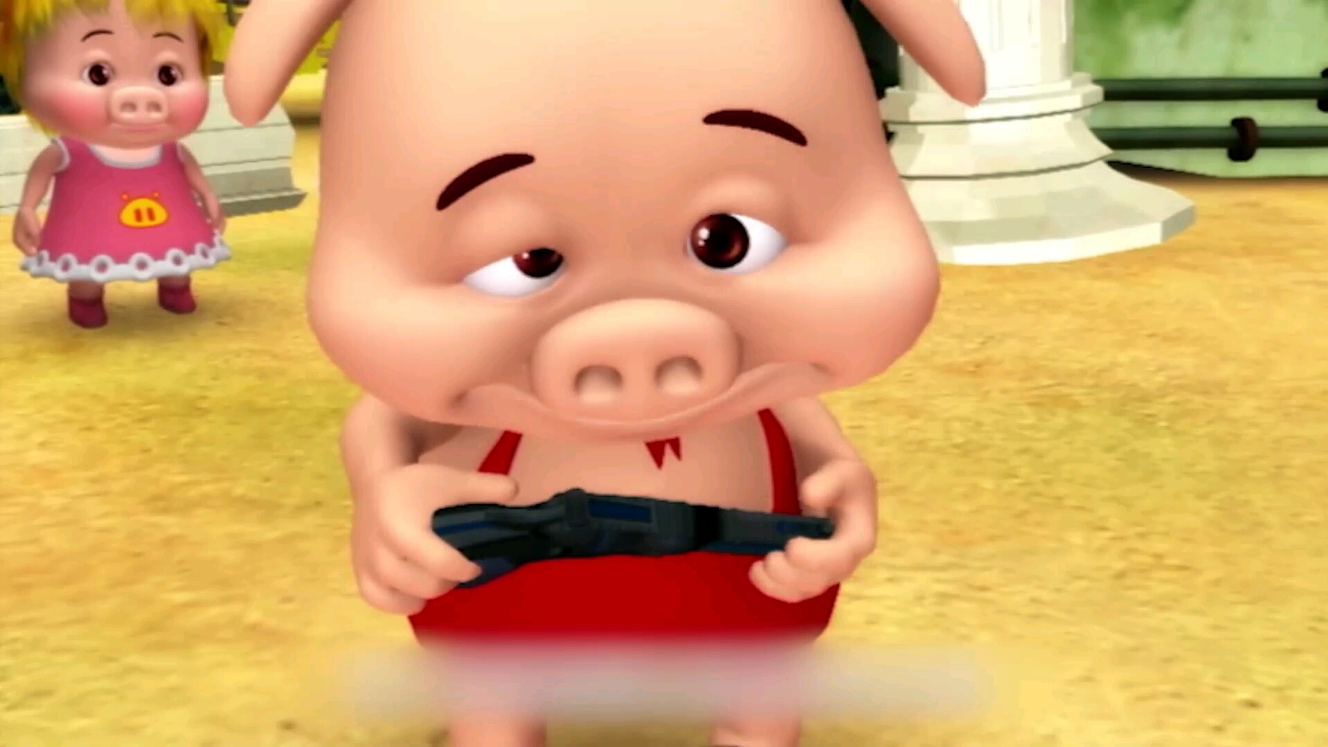 小呆呆:拿枪,勇往直前!