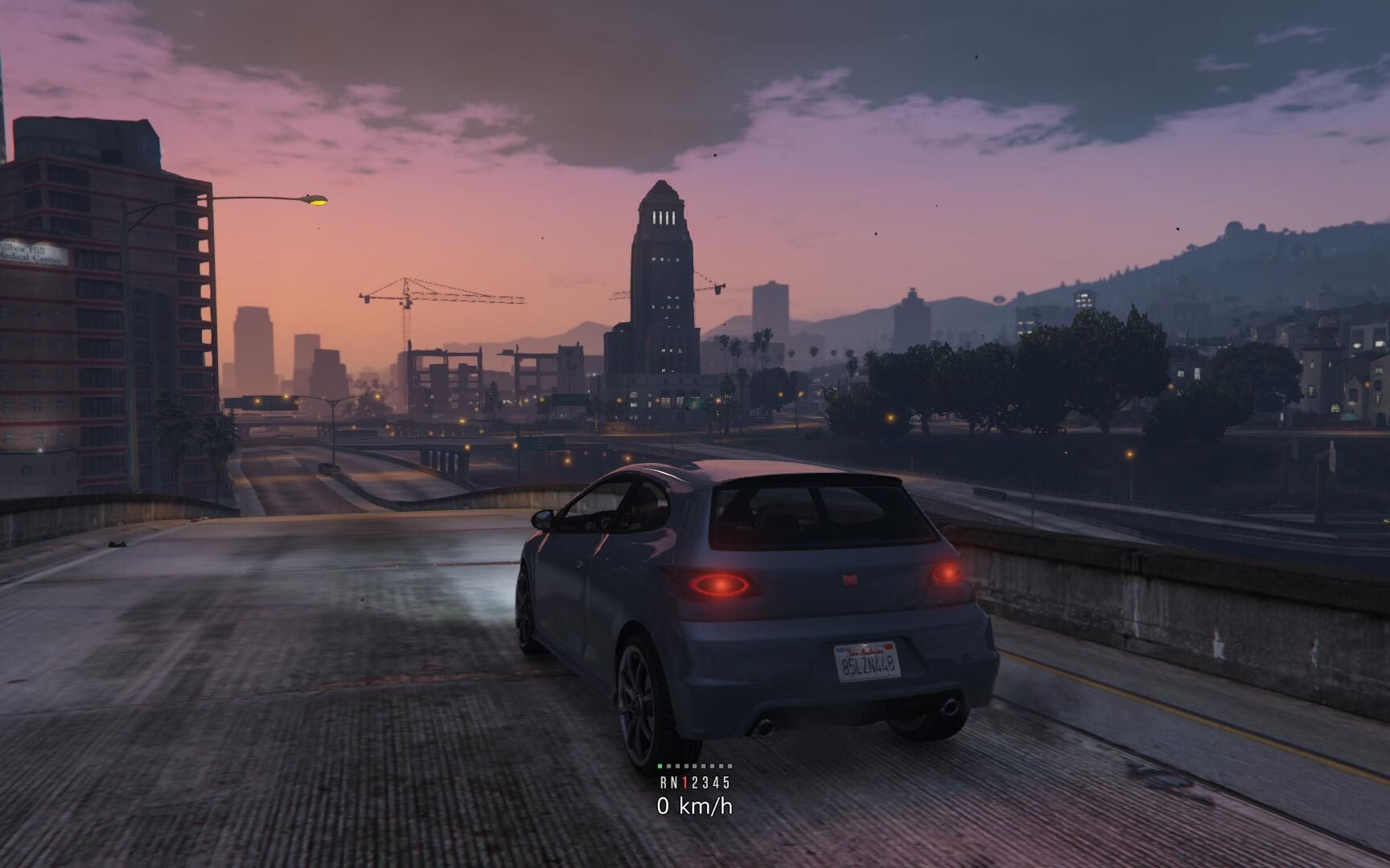 【gta5】在清凉黄昏的街头开车穿行_哔哩哔哩 (゜-゜)つロ 干杯~-bili