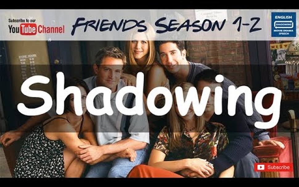 【老友记|影子跟读】听力影子练习|口语慢速跟读|老友记S1E1-Shadowing English Friends_哔哩哔哩 (゜-゜)つロ ...