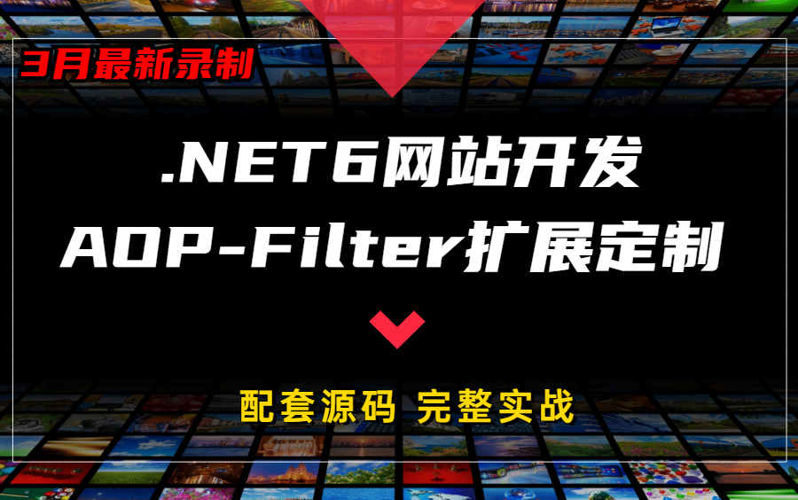 最新录制 | .NET6网站开发AOPFilter扩展定制 | 完整实战(依赖注入/扩展定制/AOP/开发/.NET6/自学提升) B0781哔哩哔哩bilibili