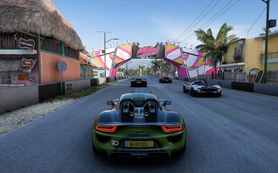 4k 60fps 心目中第一赛车游戏地平线5