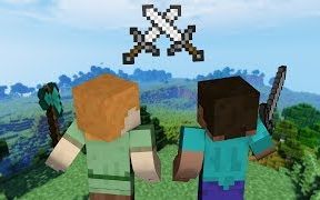 [图]【Minecraft】微电影：艾利克斯VS史蒂夫 Alex VS Steve