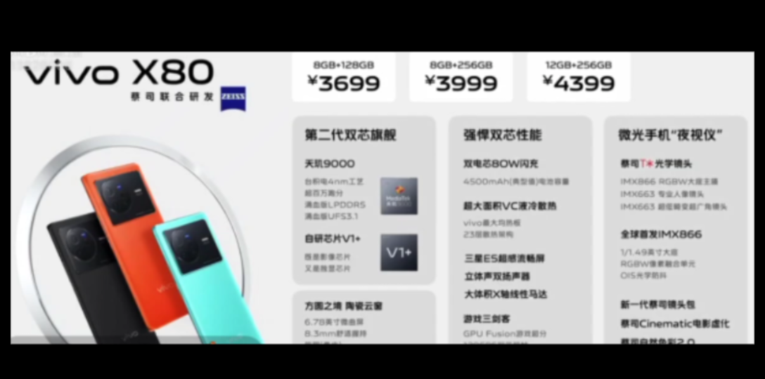 vivox80价格及参数哔哩哔哩bilibili