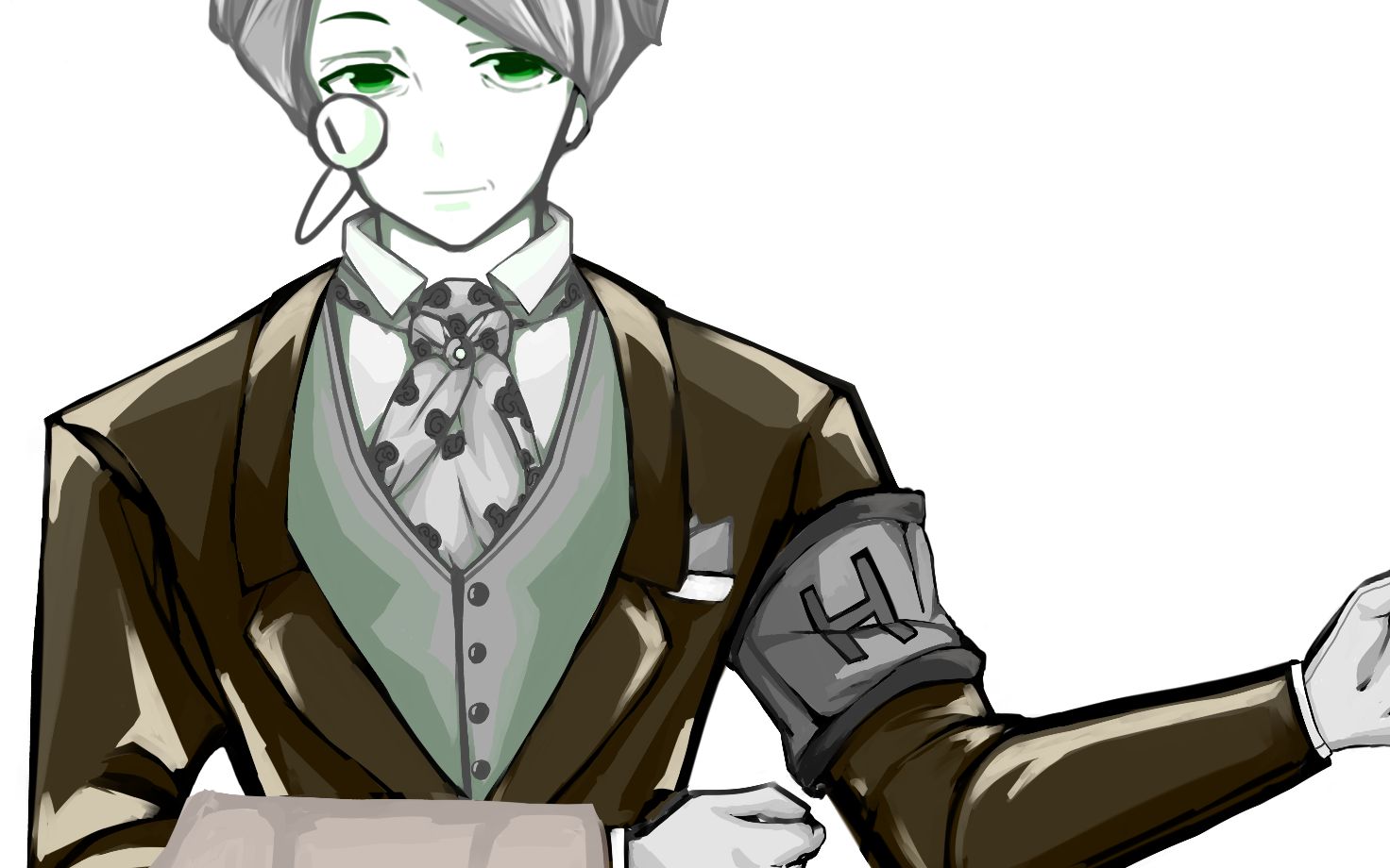 脑叶咖啡厅hokma上色过程