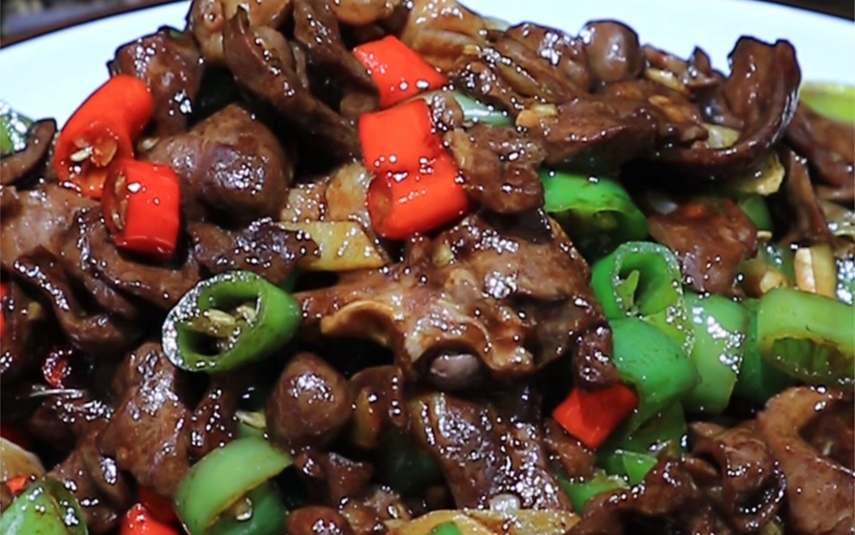 活动  辣炒猪心