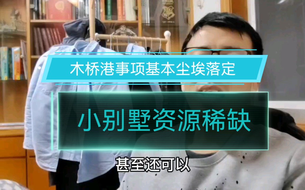 浙江嘉兴,木桥港事项基本尘埃落定,小别墅资源稀缺哔哩哔哩bilibili