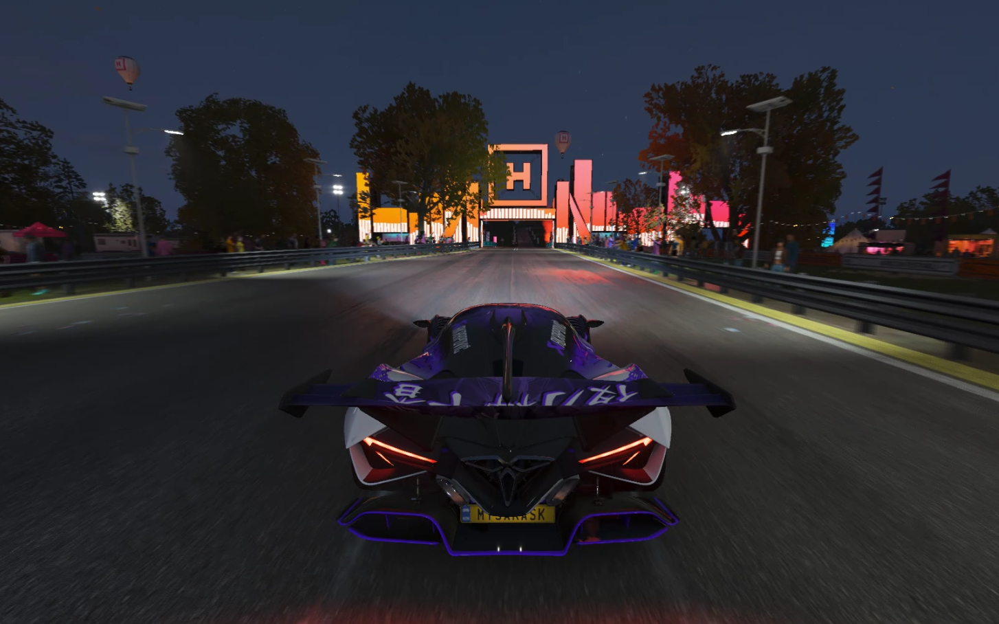 比赛瞬间410001地平线4马拉松街头赛游戏实录老手难度