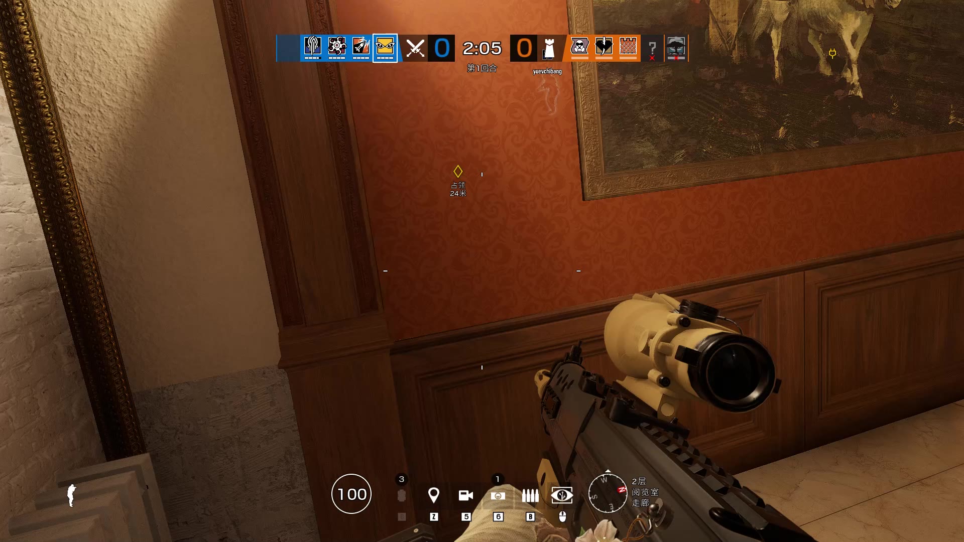 r6彩虹六号iq突入居然用这个方法搞死一个?