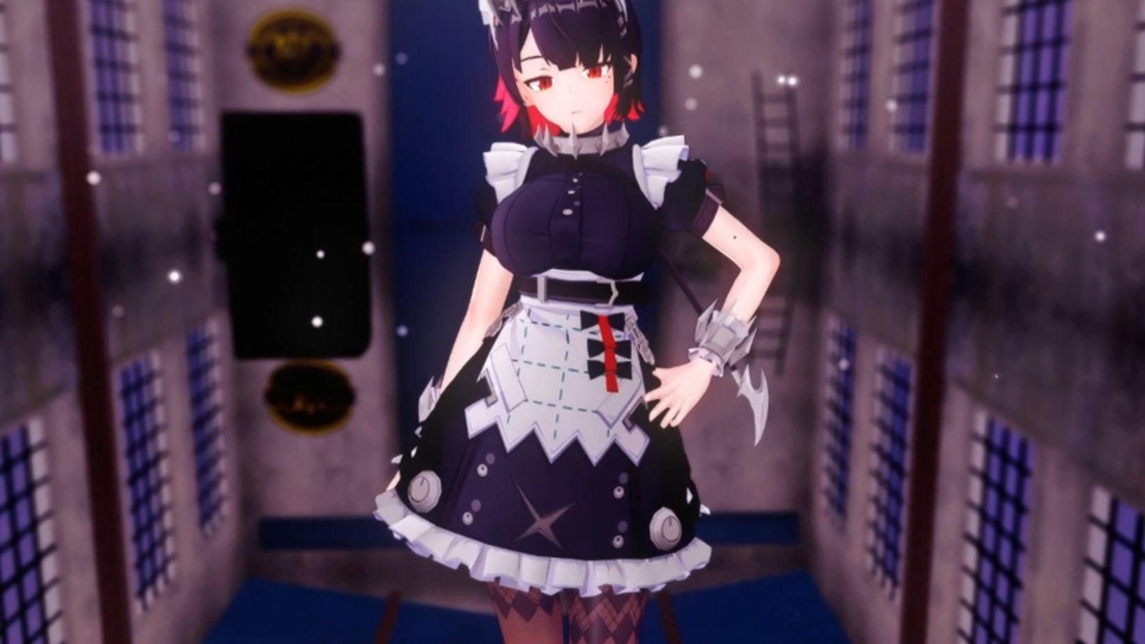 换上新女仆装的 鲨鱼娘 艾莲