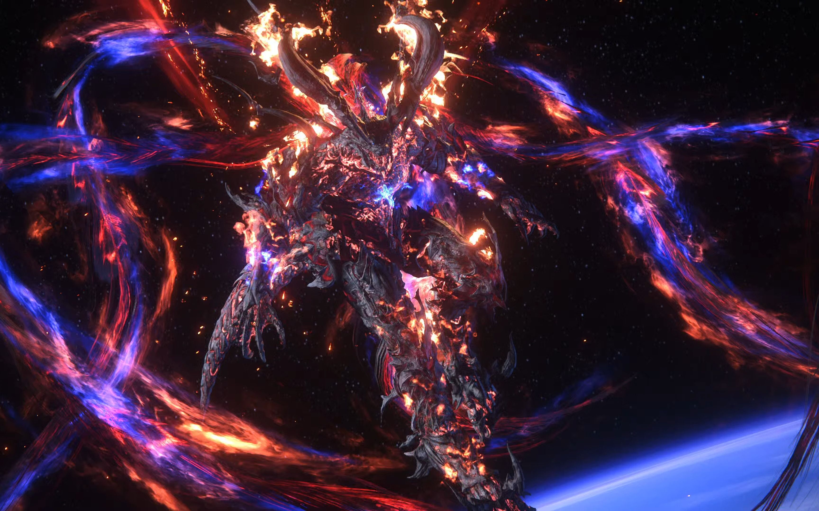 [ff16]巴哈姆特太空战4k