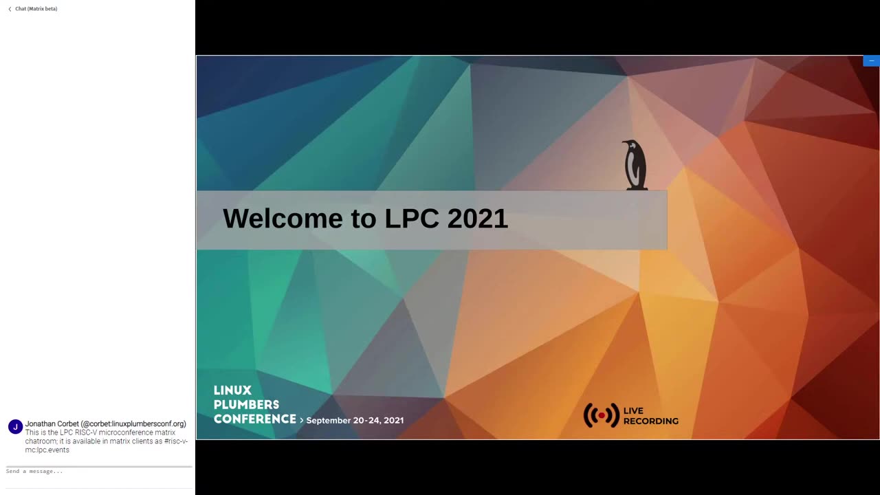 LPC 2021  RISCV MC Micro Conference  Linux Plumber Conf 2021哔哩哔哩bilibili