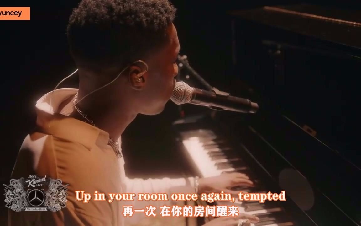 [图]【神仙现场】Giveon 现场演唱最新歌曲 Stuck on You（太好听了妈呀）