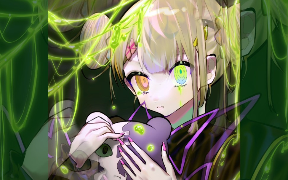 【绘画过程】粘液怪