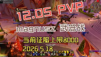 魔兽12.05 PVP magnusz 武器战 2026.5.18
