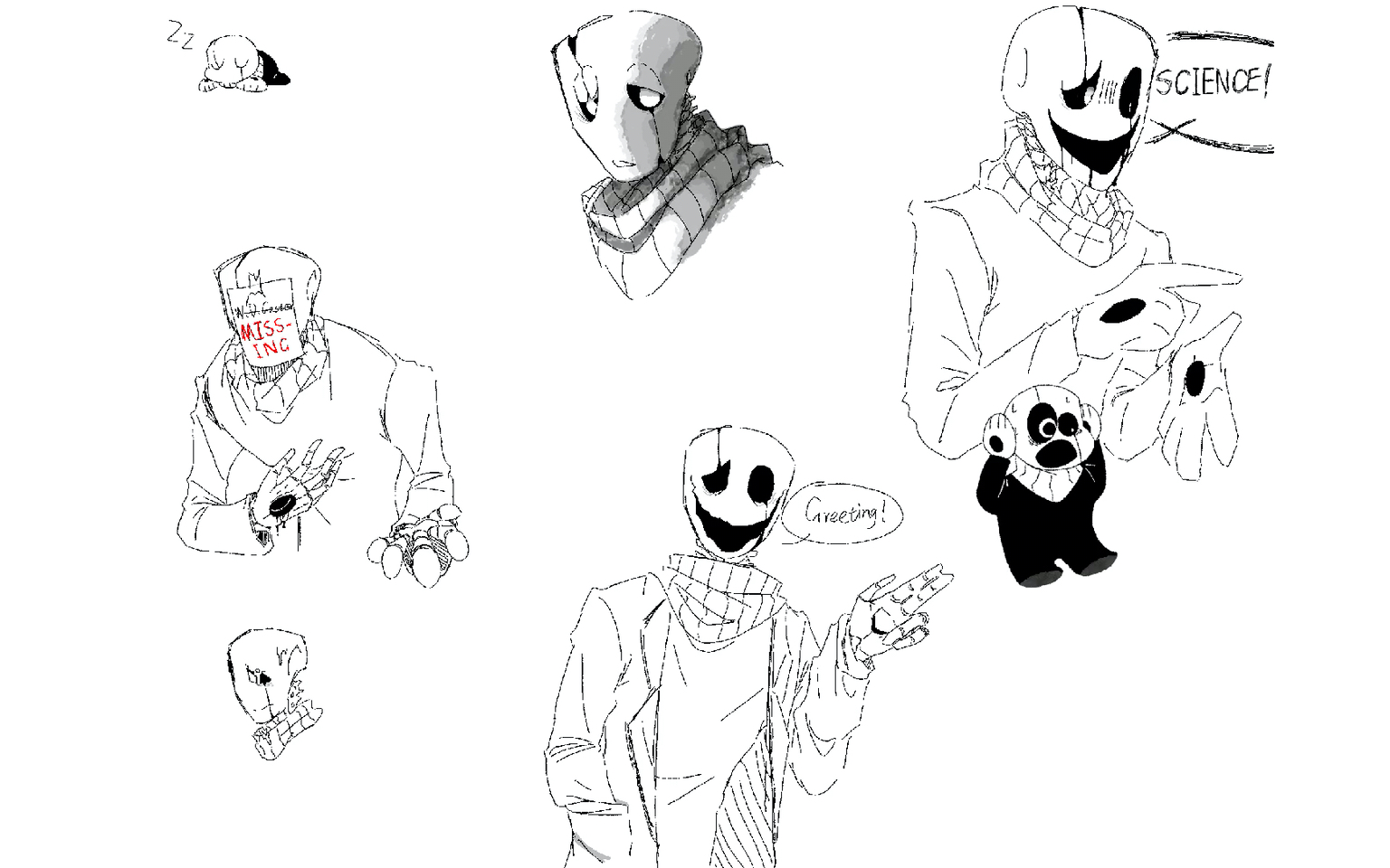 [gasters day]六月六的摸鱼