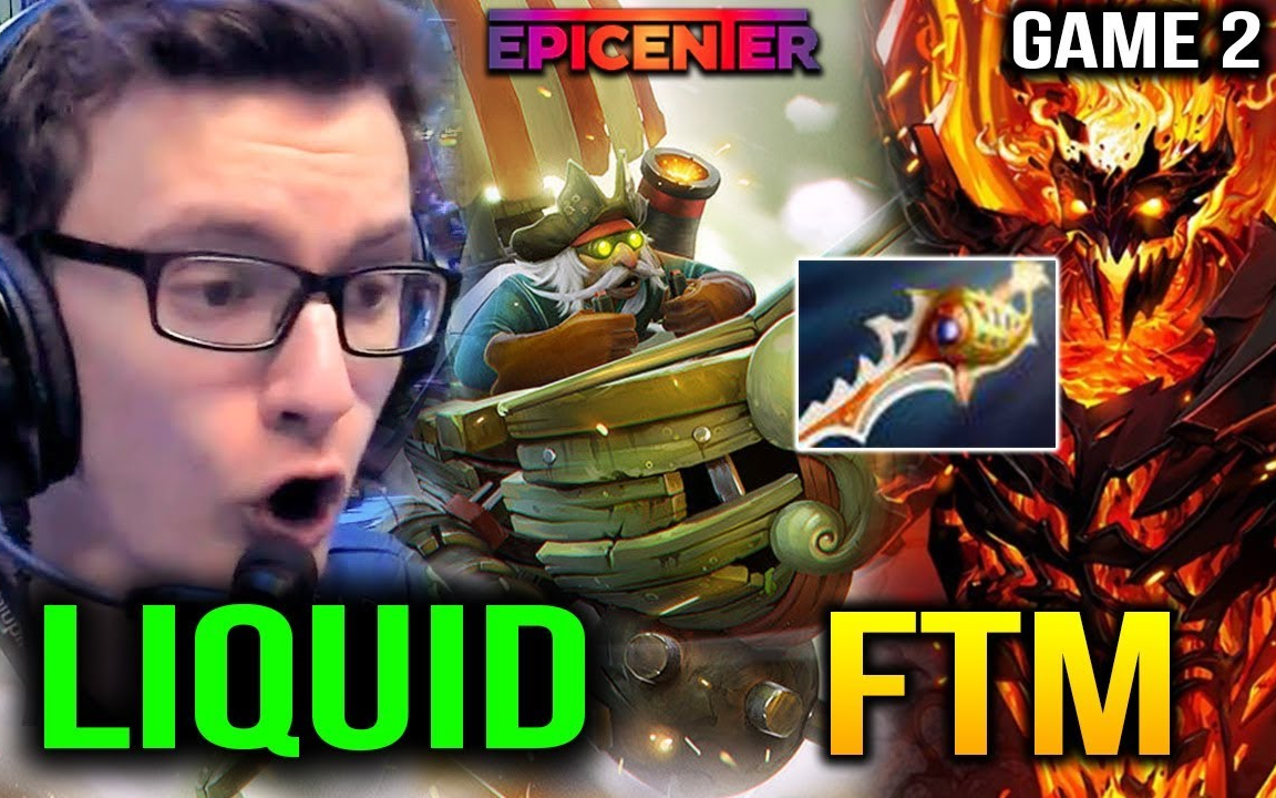 Dota2 Liquid vs FTM第二场, Miracle飞机圣剑翻盘,一开始我就走在翻盘的路上哔哩哔哩bilibili