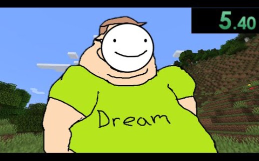 肥胖的dream速通了我的世界.