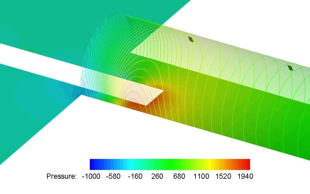 tecplot后处理压力云图与等值线同时显示