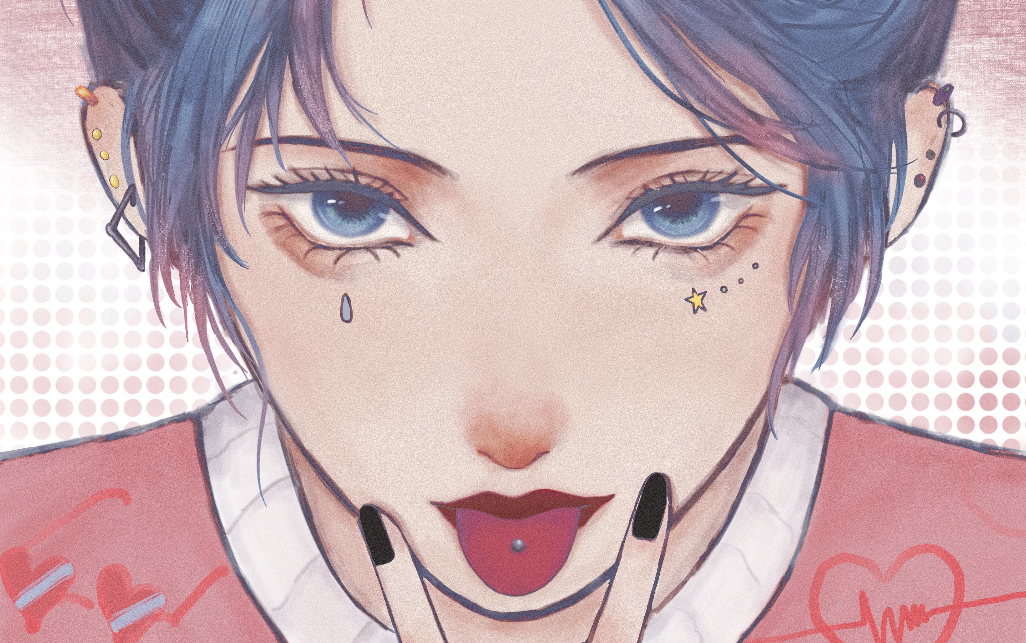 【procreate】精神小妹