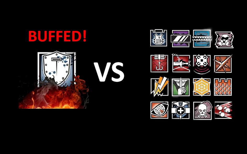 彩虹六号围攻这人怎么把大盾玩得这么暴躁大盾1vn精彩片段