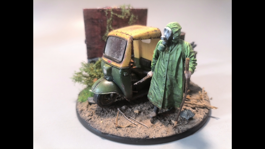 1/35废土末日微缩场景