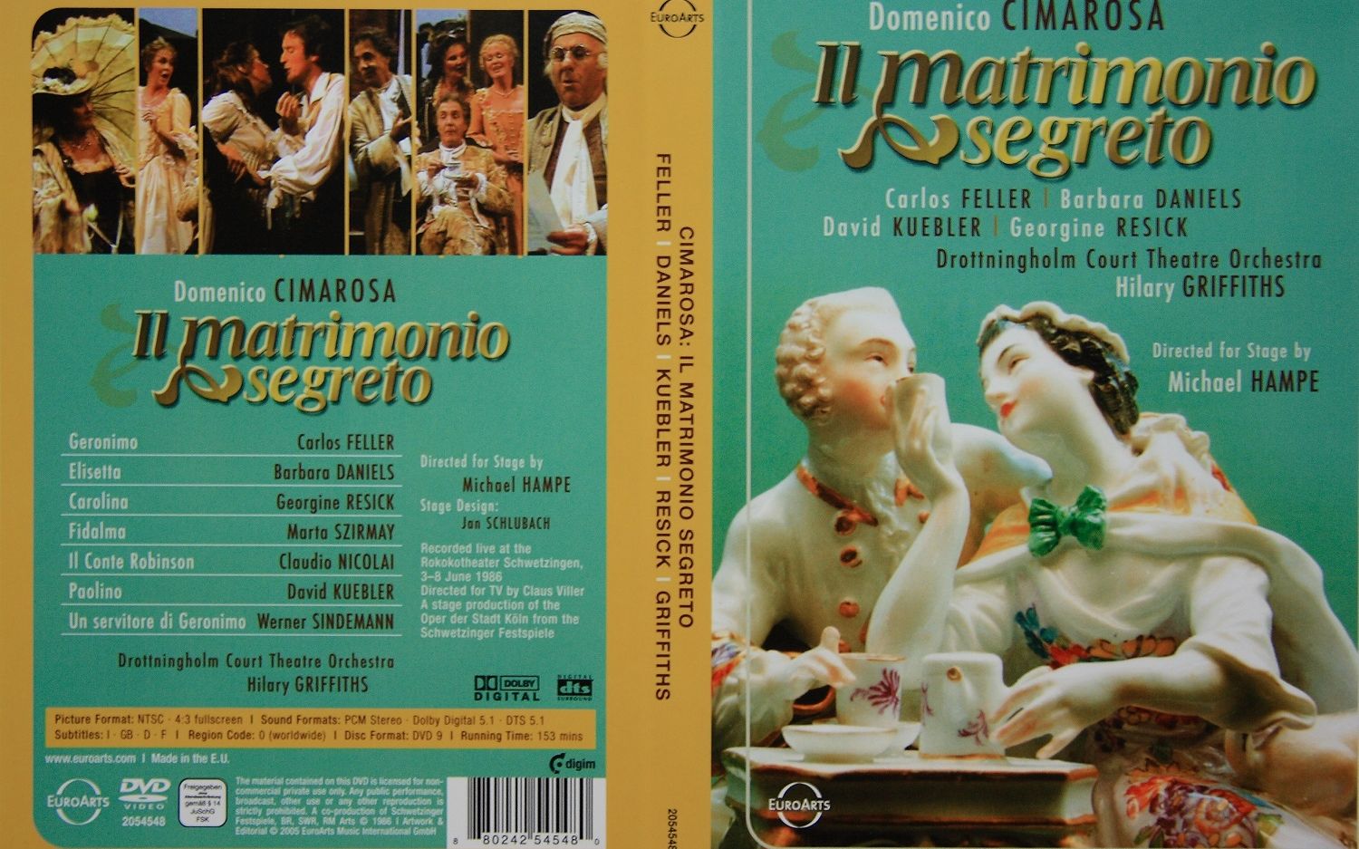 意 英字 Cimarosa Domenico 多梅尼科ⷥ呧Ž›罗萨  Il Matrimonio Segreto 秘婚记 1986哔哩哔哩bilibili