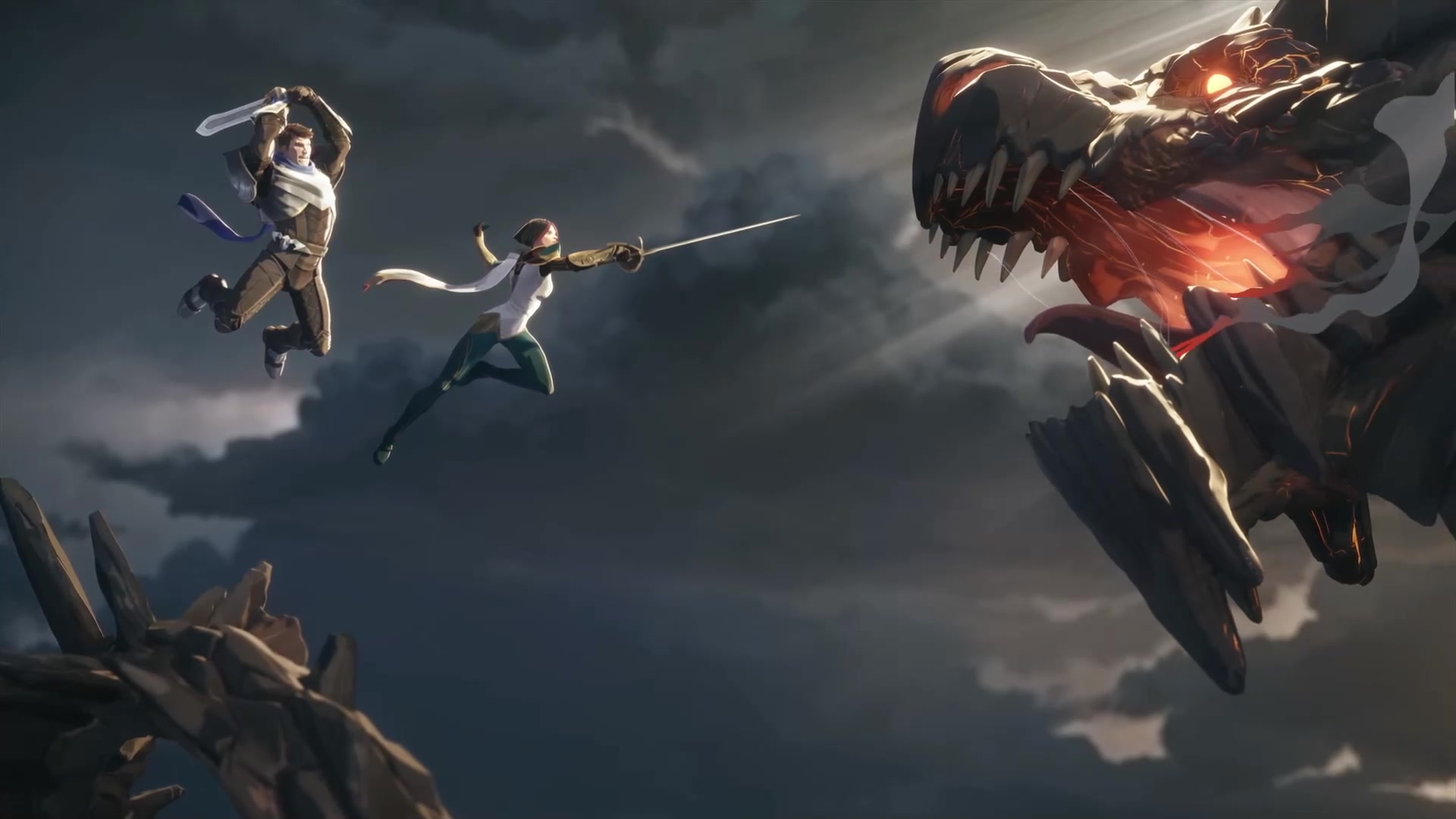 屠龙勇士返场?盖伦剑姬官配cp