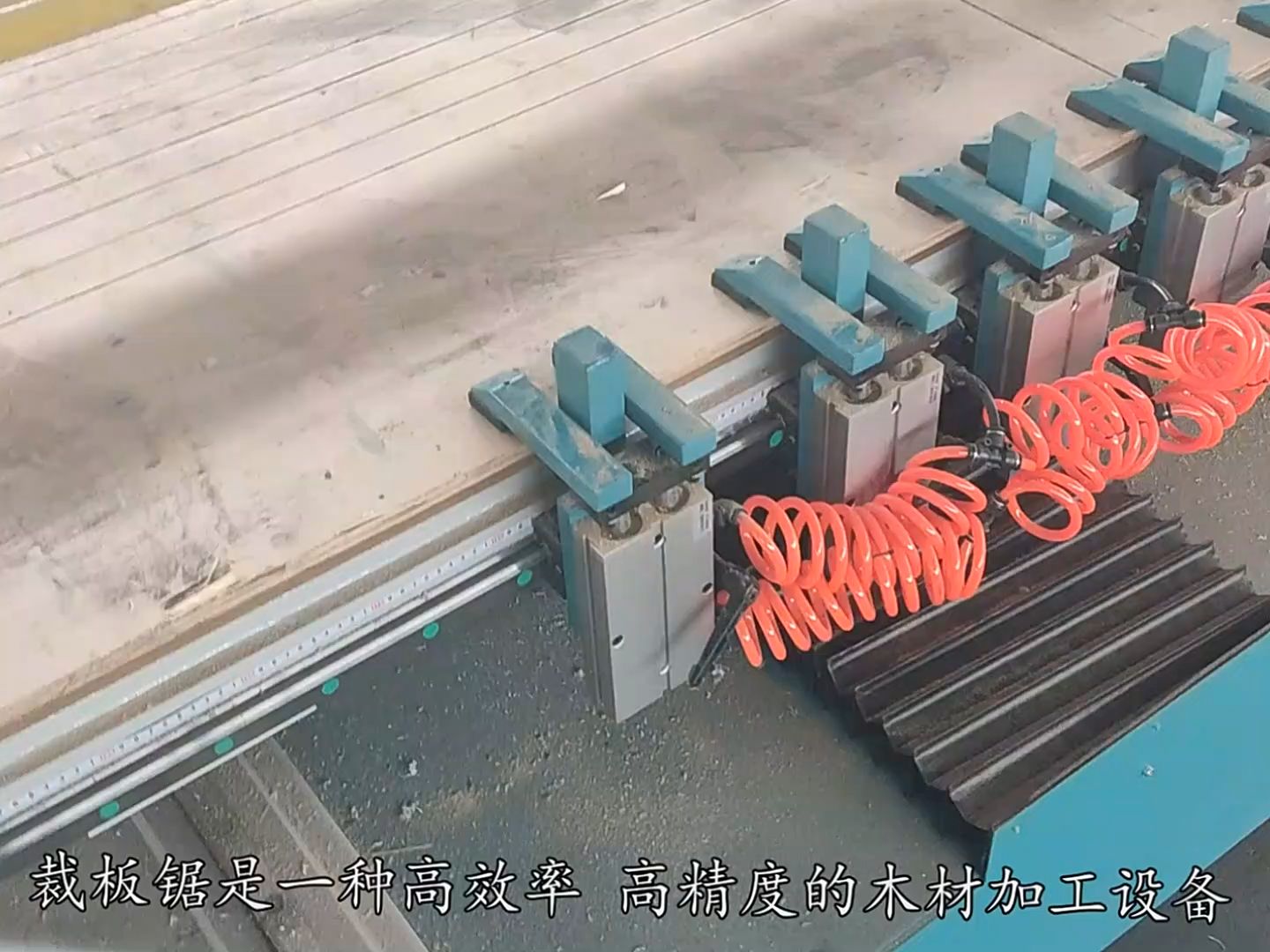 精密裁板锯厂 胶合板往复裁板锯调试很容易 (2)