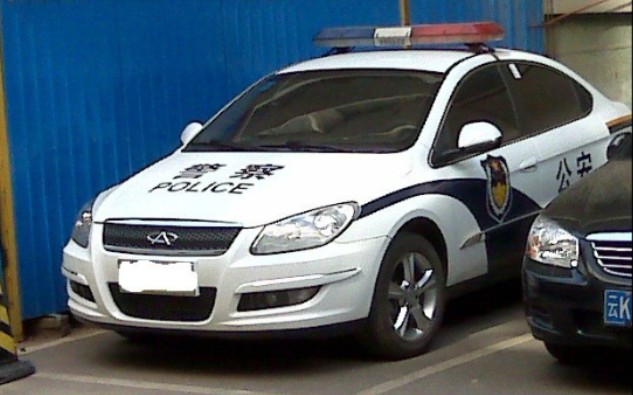 瑞虎警车图片