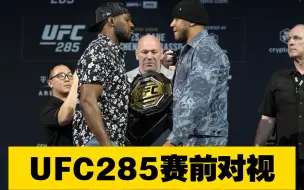 Télécharger la video: UFC285赛前对视，爆料骨头增重后硬拉640磅，深蹲520磅!