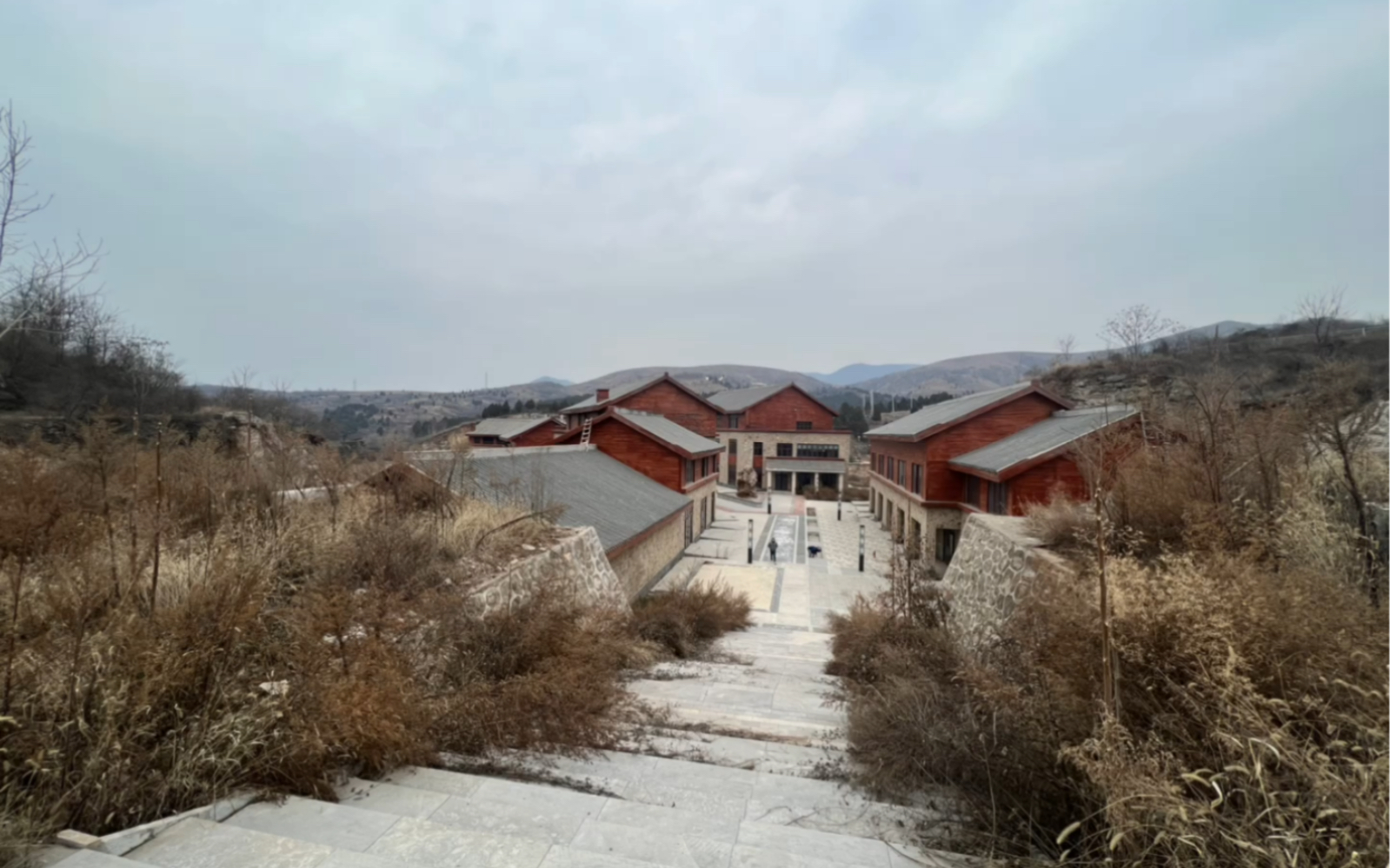 [图]鹤壁老区七里沟附近河口村一处骑行探秘小地，真实生活，骑行玩细节，豫北安阳村村通，城郊探险