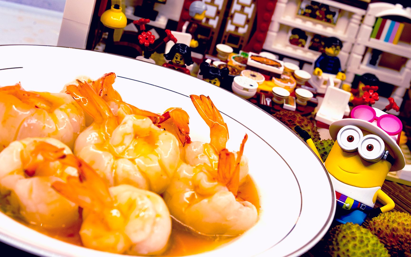 炎炎夏日,荔枝与虾带给你不一样的味道