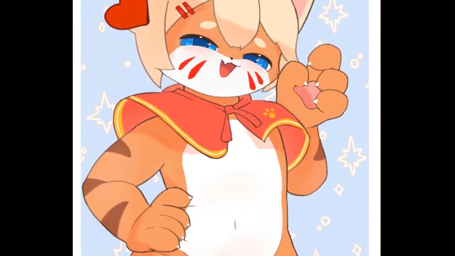 兽人furryLive2D动画哔哩哔哩bilibili