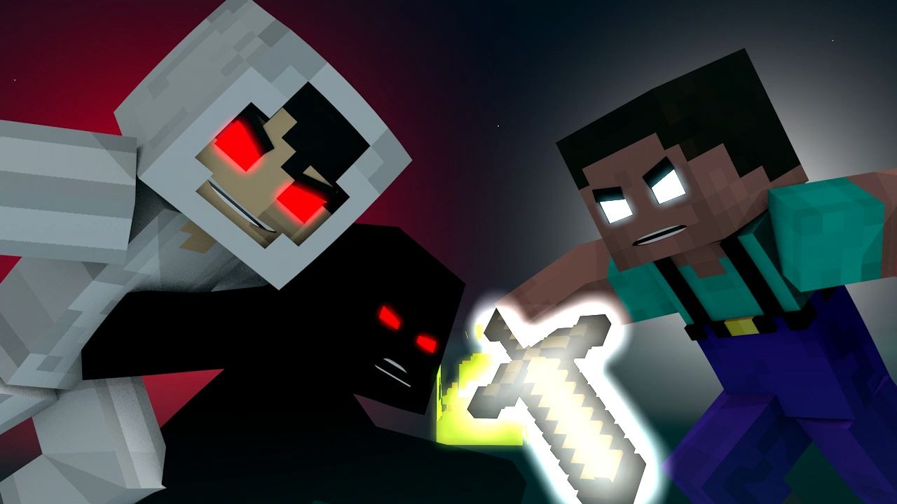 "demons" - a minecraft music video (entity 303 vs. herobrine)