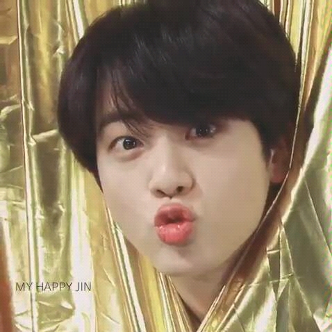 金硕珍男孩子撅嘴是要亲亲的哦