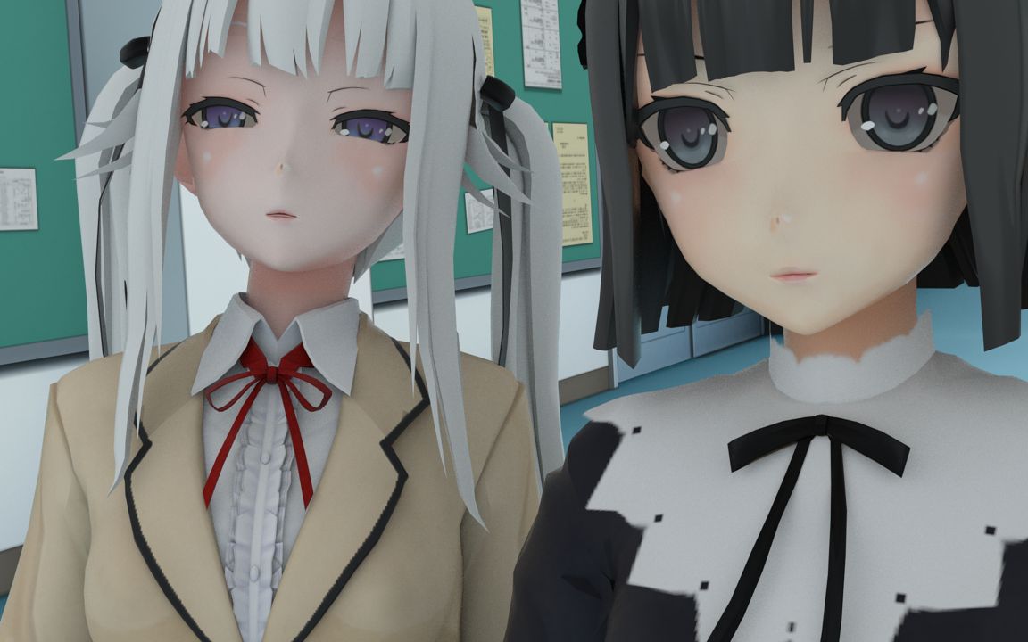 【mmd】【为所欲为】震惊,灯露椎竟伙同篝之雾枝欺负亚璃子