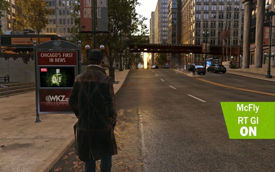 看门狗1真实画面mod光线追踪全局光照mod演示与对比