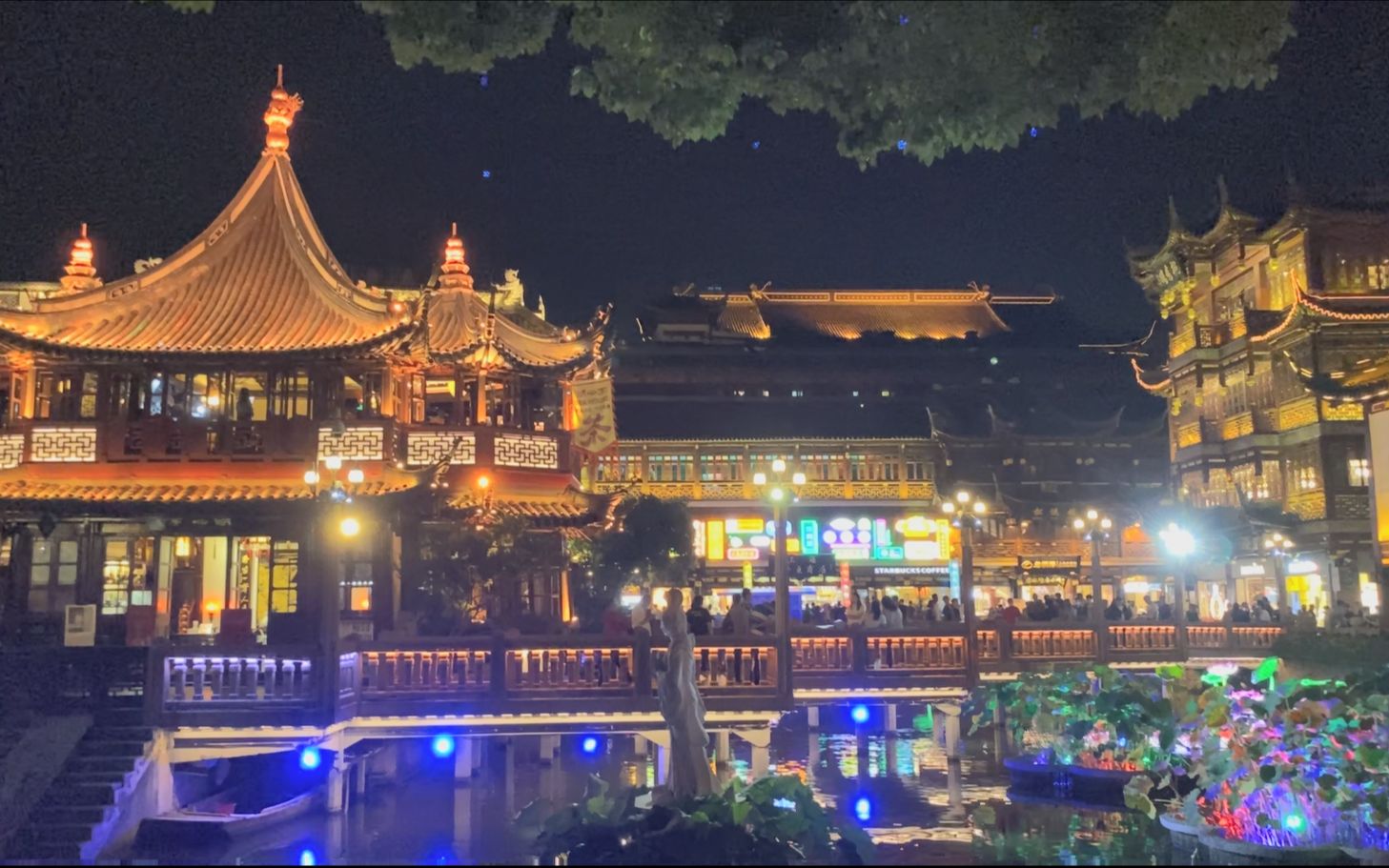 [图]【2020】步行&街拍 九曲桥&豫园&城隍庙（夜景）黄浦区 上海